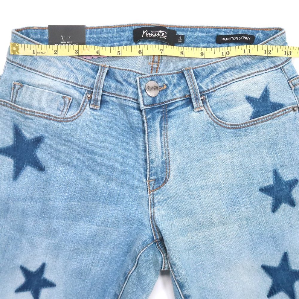 NANETTE LEPORE Hamilton Mid-Rise Skinny Jeans - Picture 8 of 8